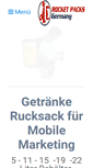 Mobile Screenshot of getraenkerucksack.de